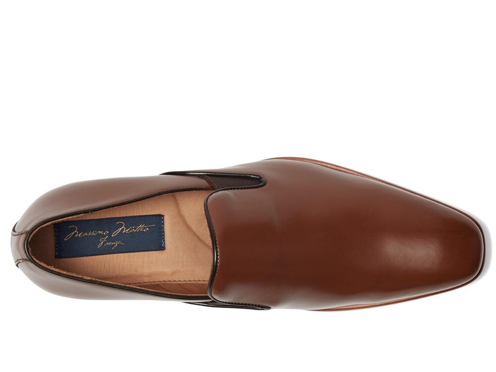 MASSIMO MATTEO SLIP-ON LOAFERS CLASSIC WHISKY 11 D (M) - Picture 3 of 6